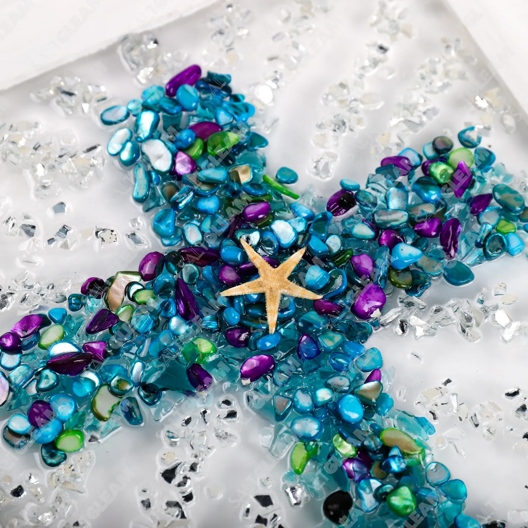 Cross Sea Glass Art Kit