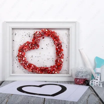 Forever Love Sea Glass Art Kit