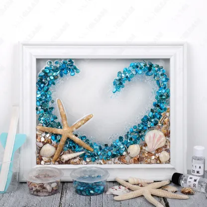 Hearts of the Sea Glass Art Kit