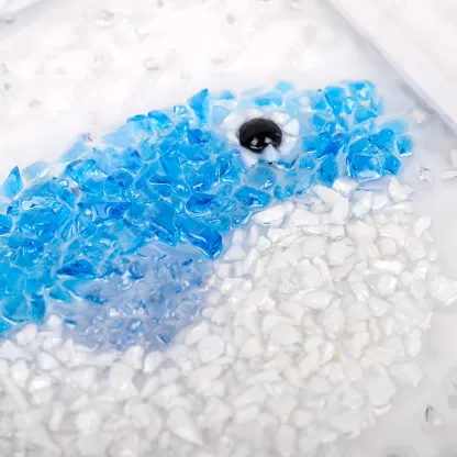 Pufferfish Sea Glass Art Kit