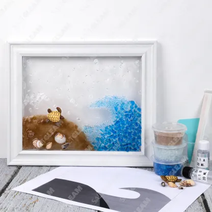 Sea Directions Sea Glass Art Kit