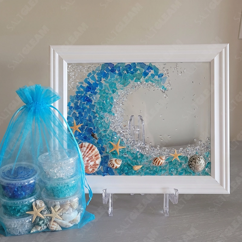 Wave Sea Glass Art Kit