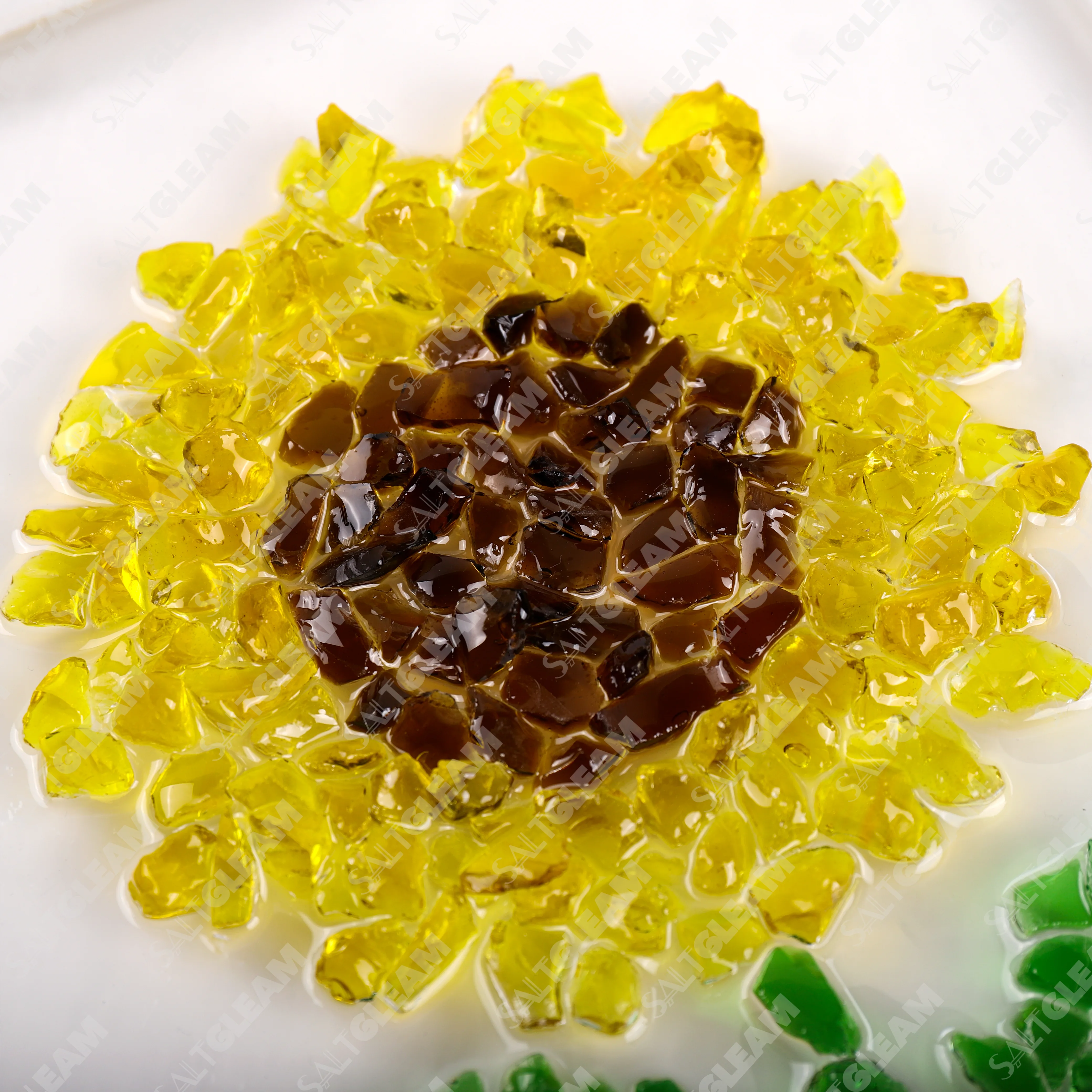 Sunflower Sea Glass Art Kit