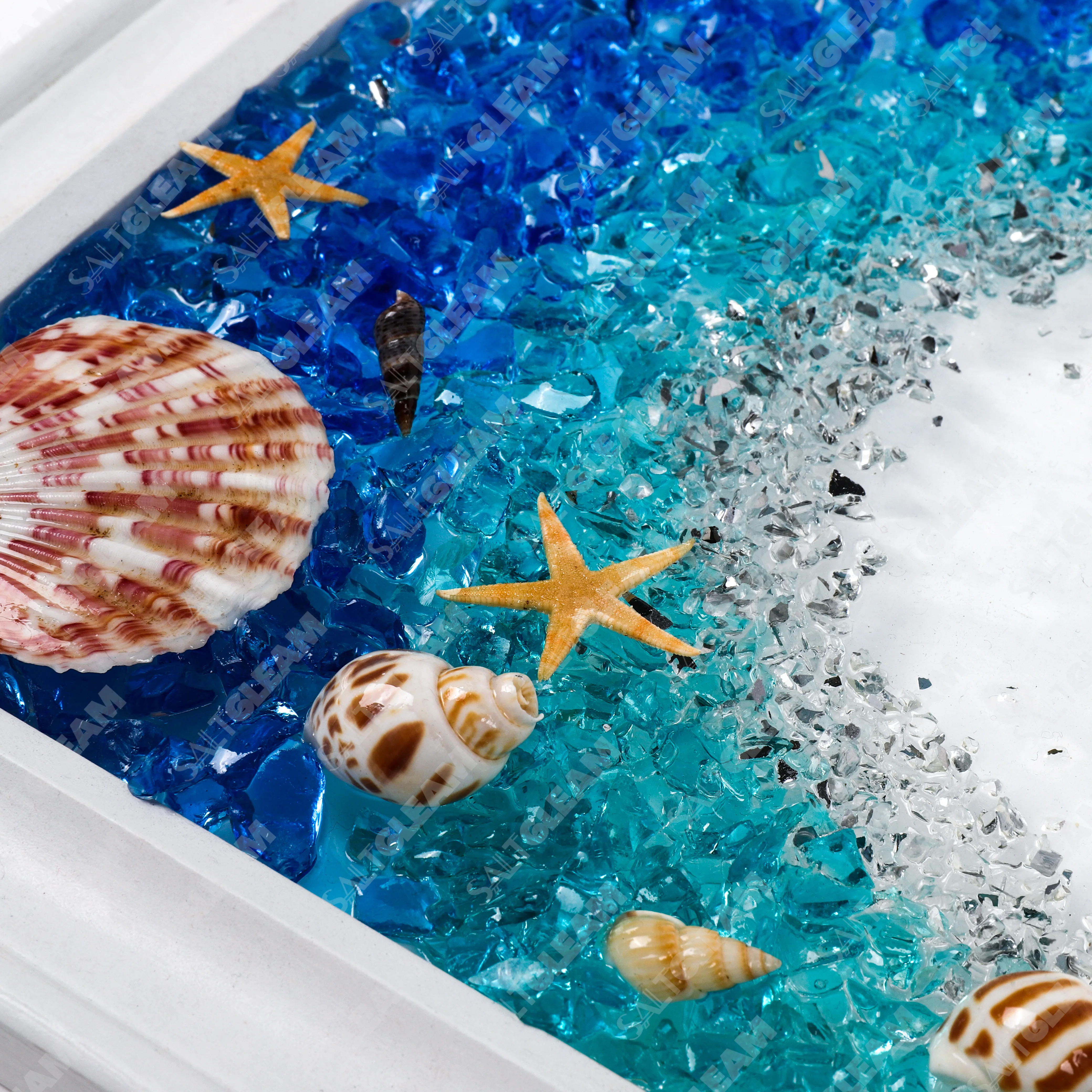 Wave Sea Glass Art Kit