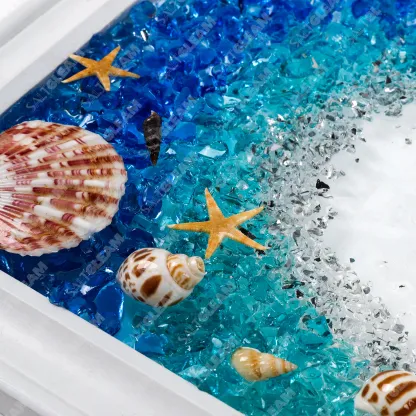 Wave Sea Glass Art Kit