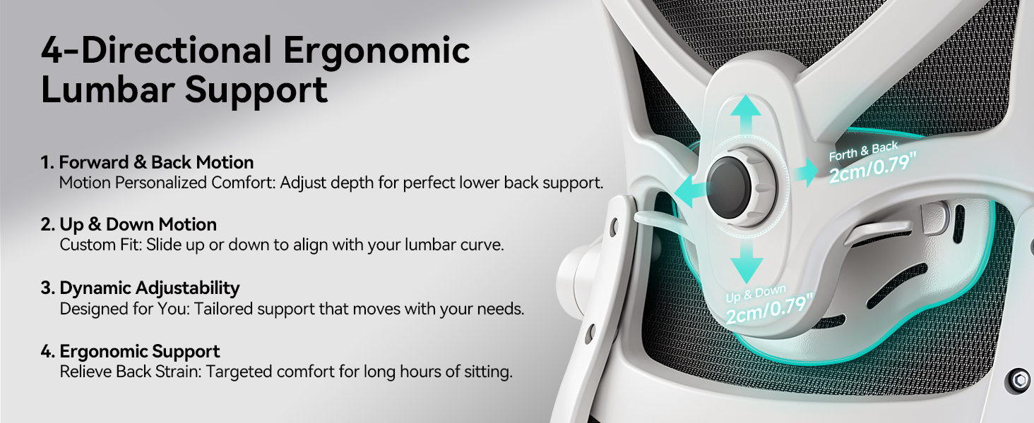 LarkLeaves Office Chair with Flip Up Arms