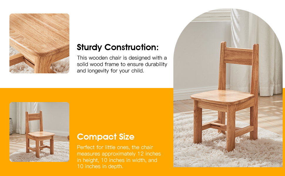 rubber wood chair children kids chair seat set kindergarten primary school toddler seat