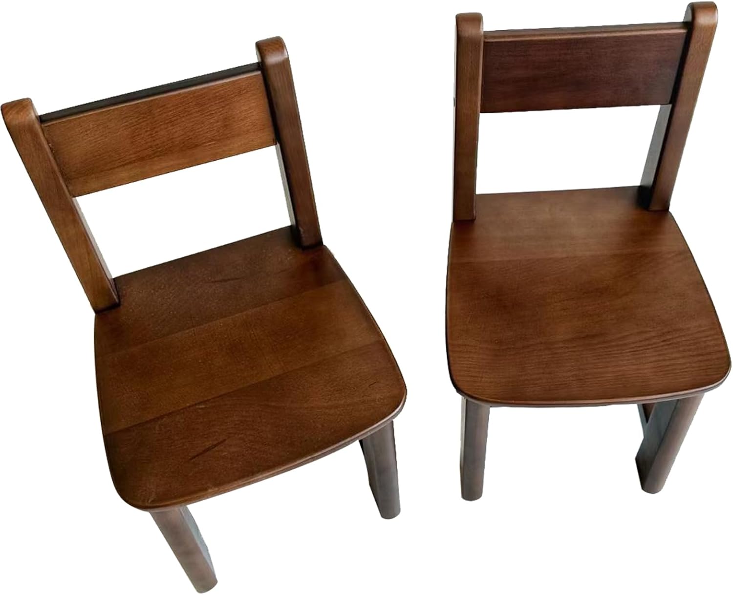 Pure Wood Solid Wood Children Chair for Kids, Kindergarten and Kids' Home Furniture-Natural(2 Same Chairs)