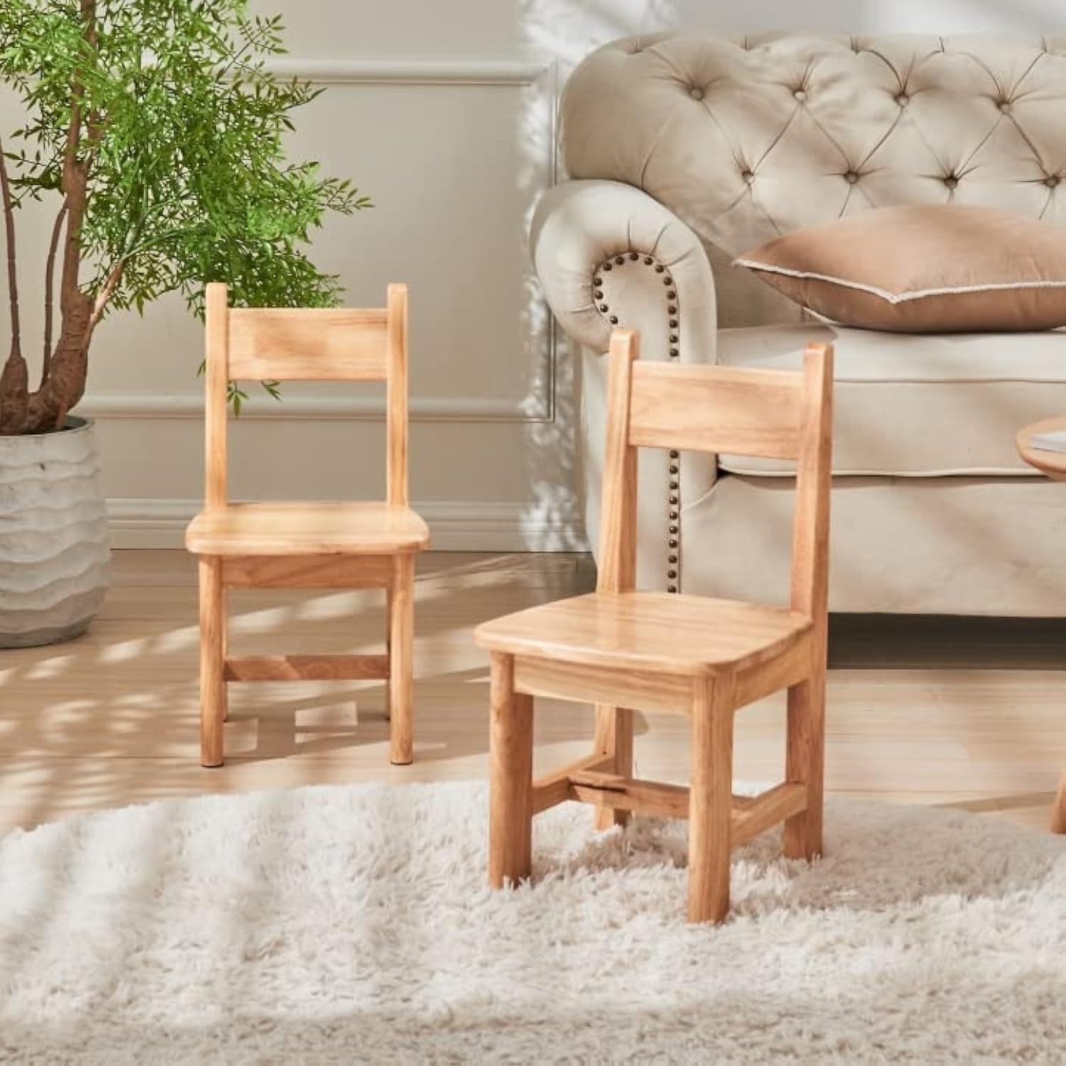 Pure Wood Solid Wood Children Chair for Kids and Kids Home Furniture