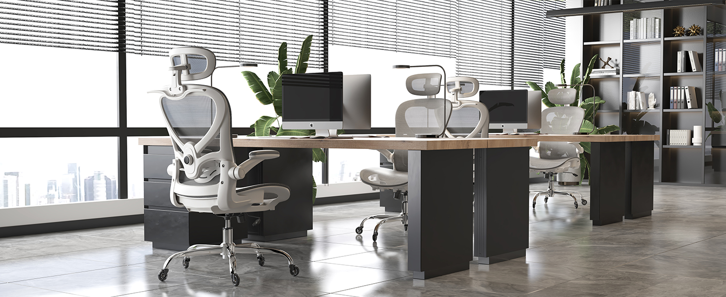 LarkLeaves Office Chair with Flip Up Arms