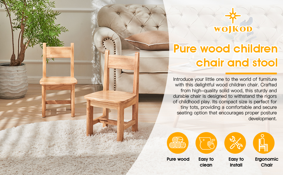 rubber wood chair children kids chair seat set kindergarten primary school toddler seat