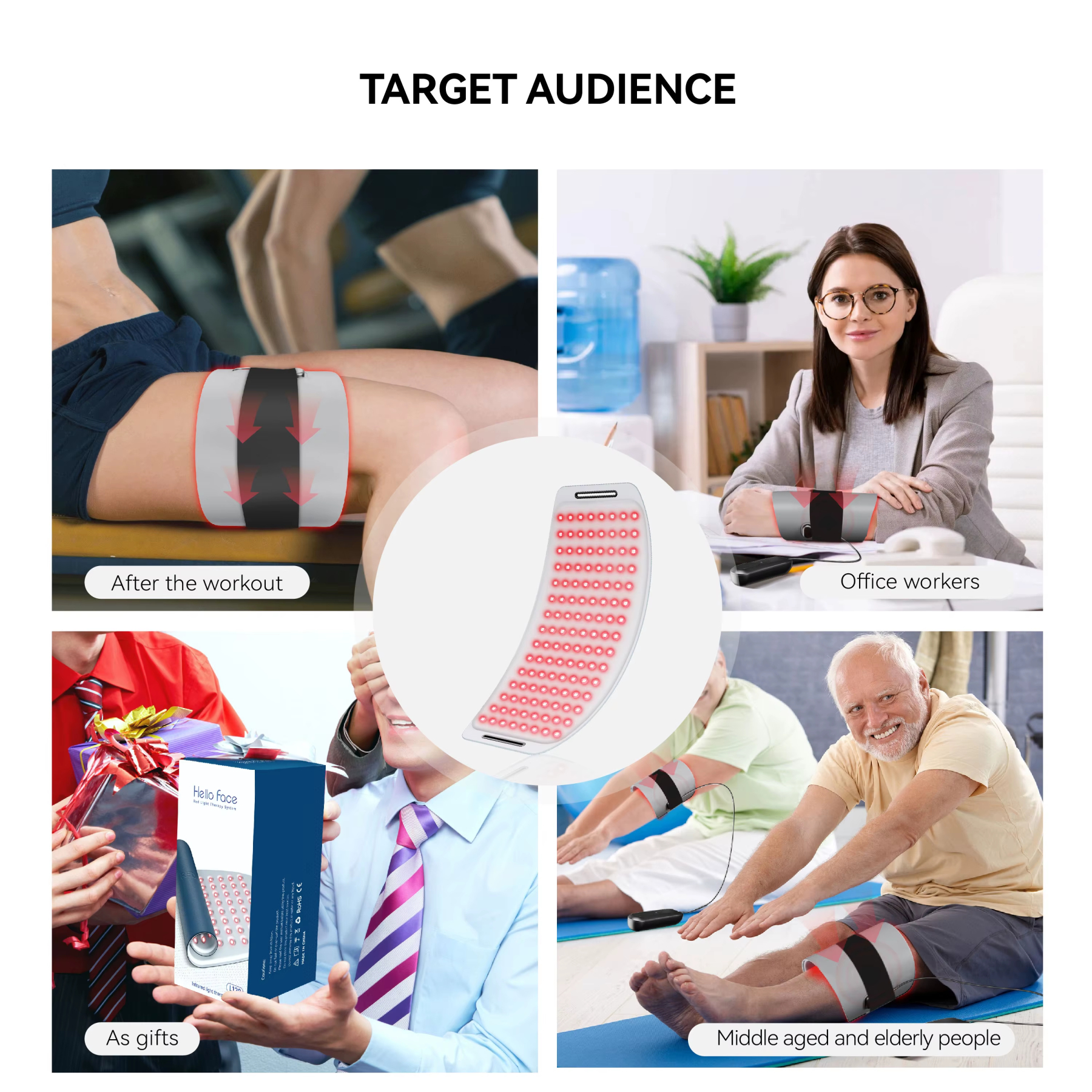 Professional Red Light Therapy Mask At Home Red Light Therapy for Face and Full Body 