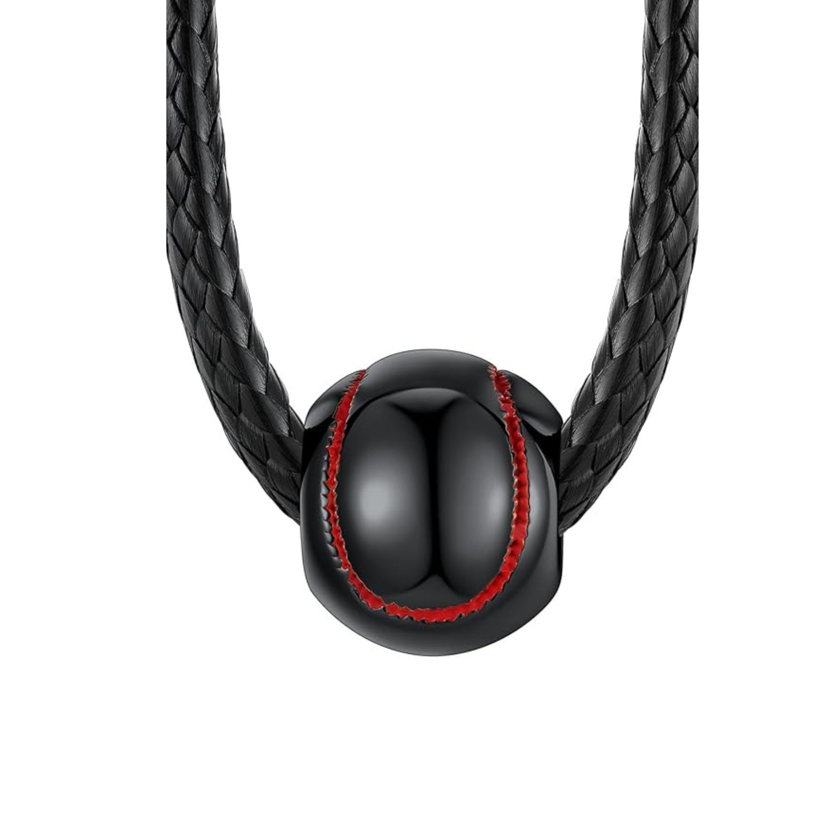 Stainless Steel Baseball Necklace