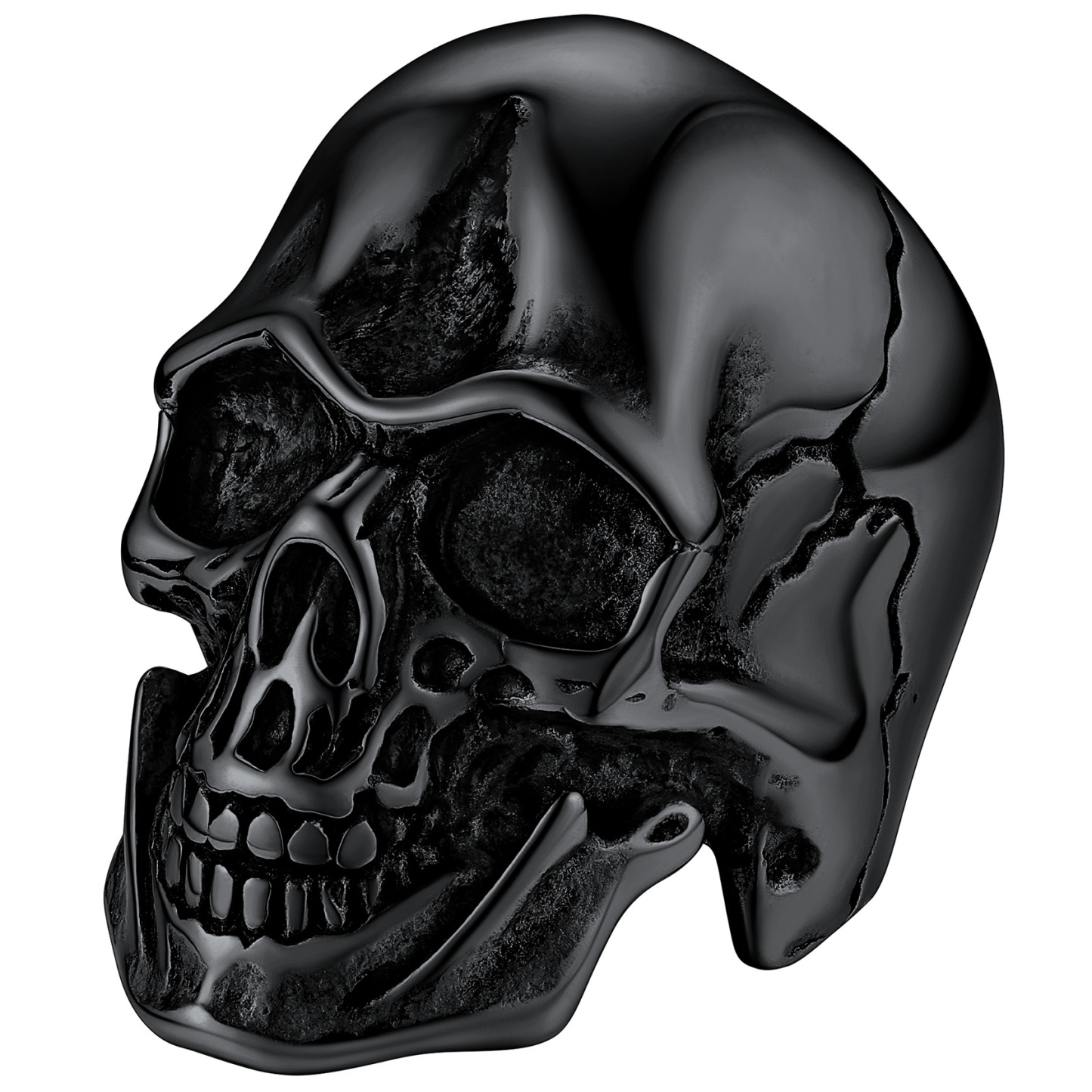 Stainless Steel Skeleton Head Rings