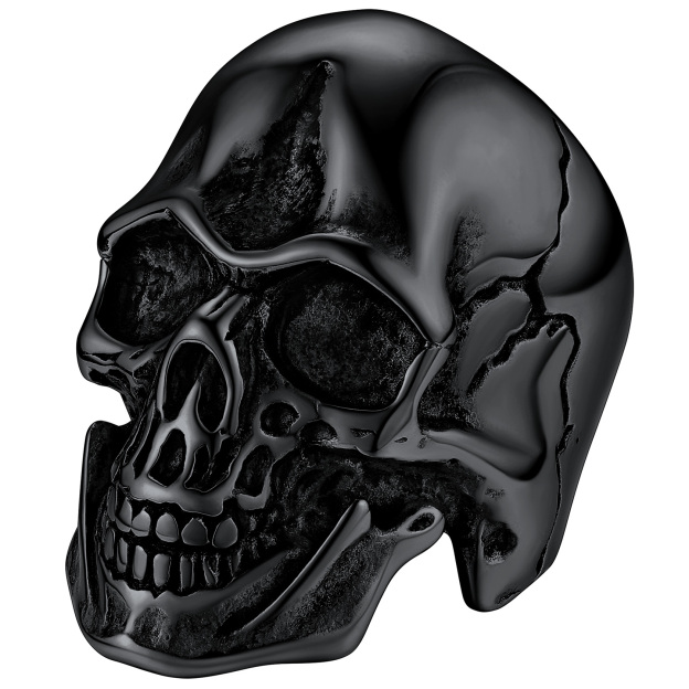 Stainless Steel Skeleton Head Rings