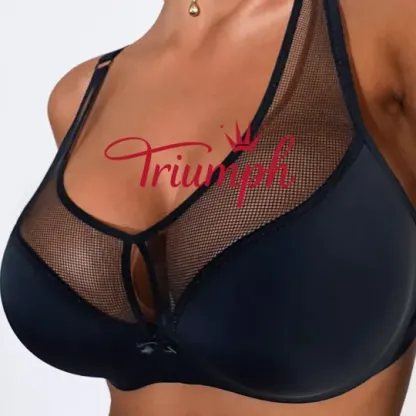 Triumph - 🍒(3 kusy) Bezešvá push-up podprsenka
