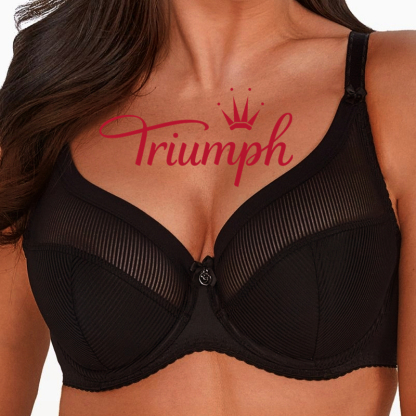 Triumph® 3dílná 💖 Pohodlná podprsenka větší velikosti, novinka roku 2025