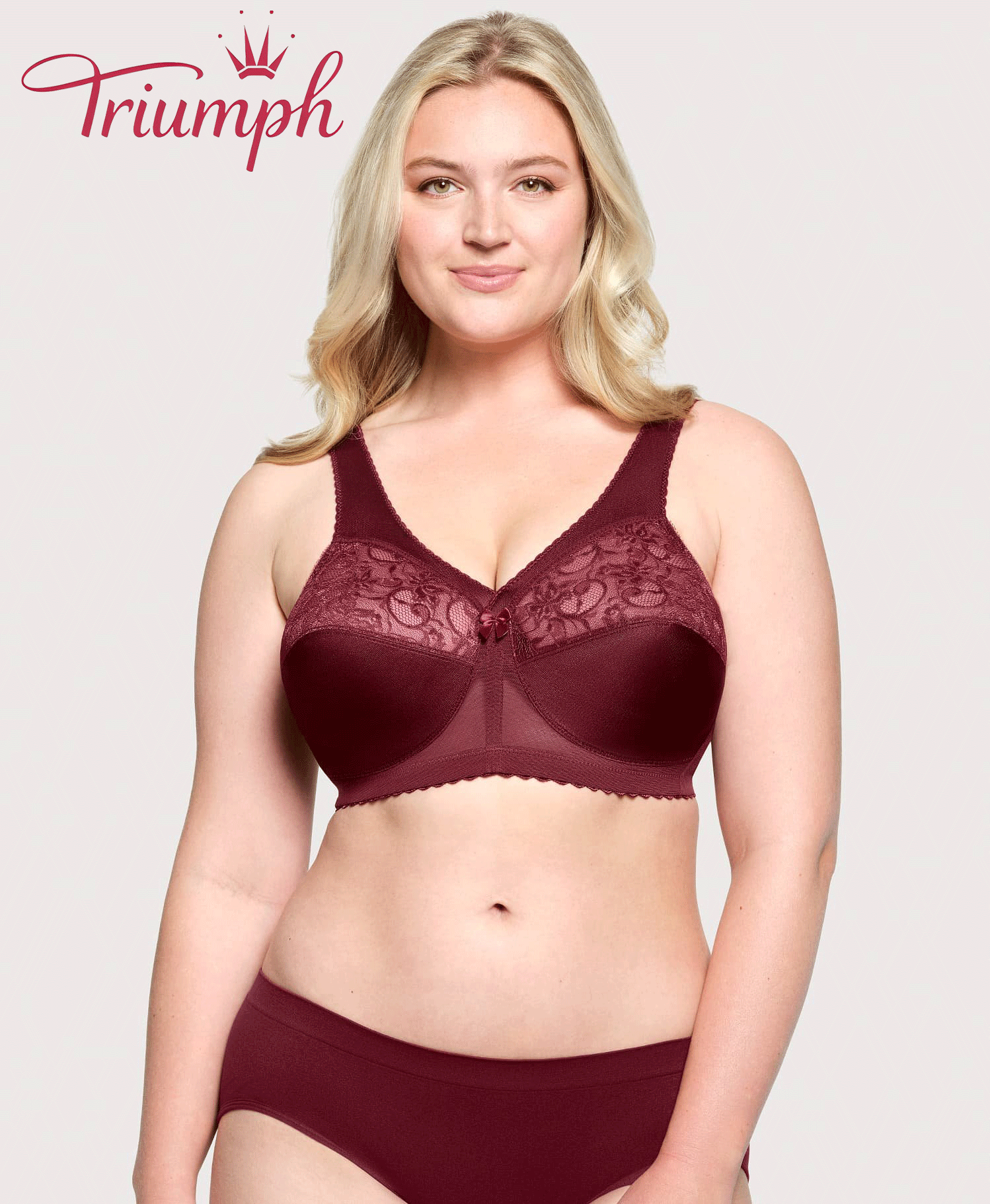 Triumph - 3 kusy. 💞Podprsenka s krajkou Comfort Fit