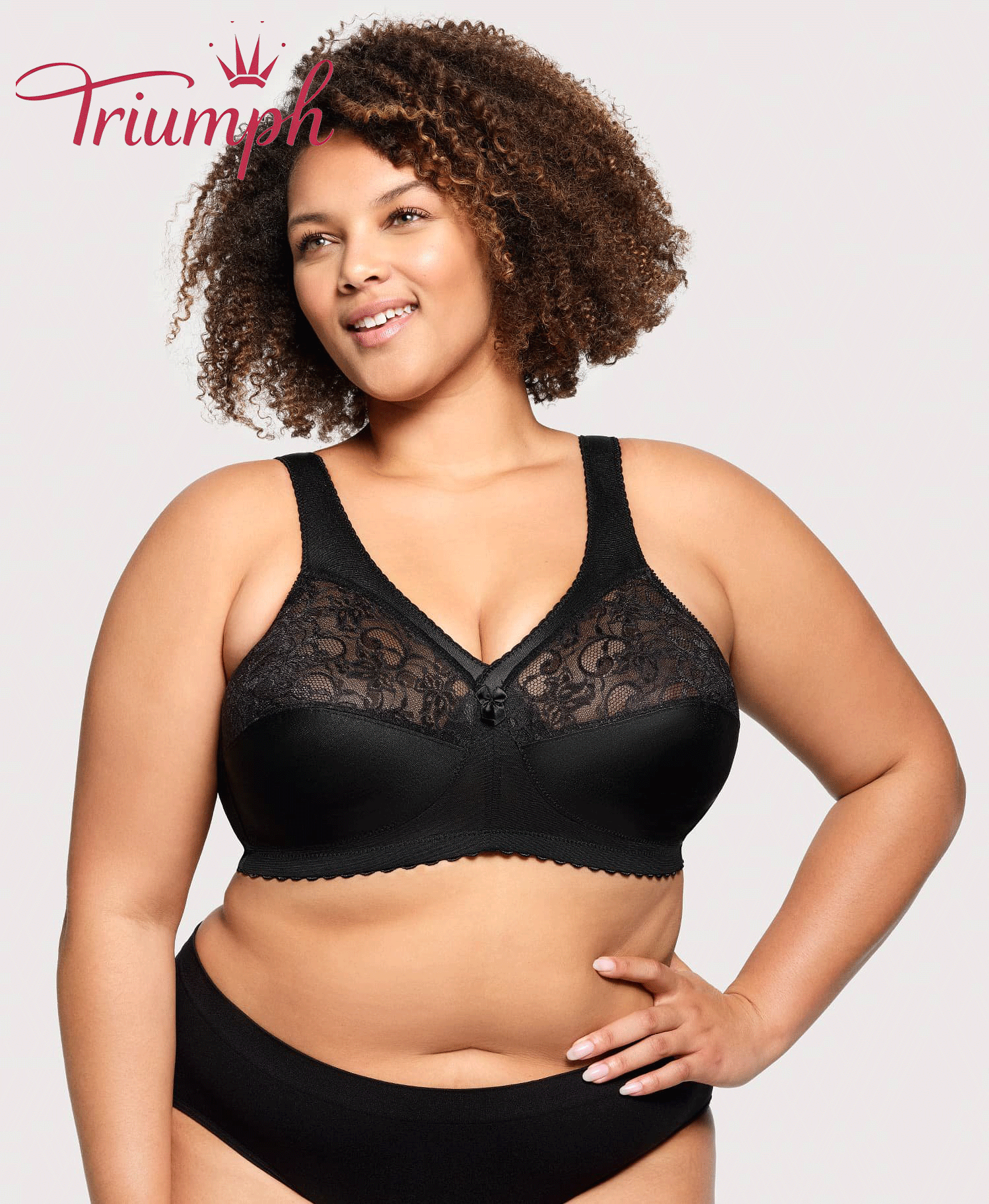 Triumph - 3 kusy. 💞Podprsenka s krajkou Comfort Fit
