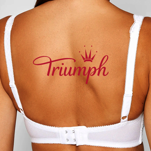 Triumph® Floral Embroidery Lace Comfort Bra Plus Sizes [65A-120H]