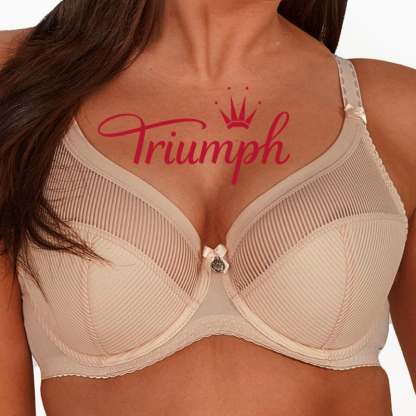 Triumph® 3dílná 💖 Pohodlná podprsenka větší velikosti, novinka roku 2025