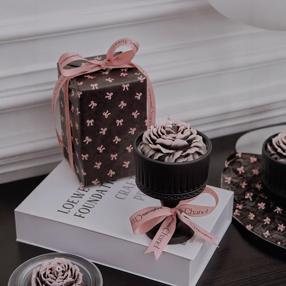 French Camellia Scented Candle Gift Set – Long-Lasting Home Aromatherapy for Bedroom & Living Room – Perfect Birthday Gift