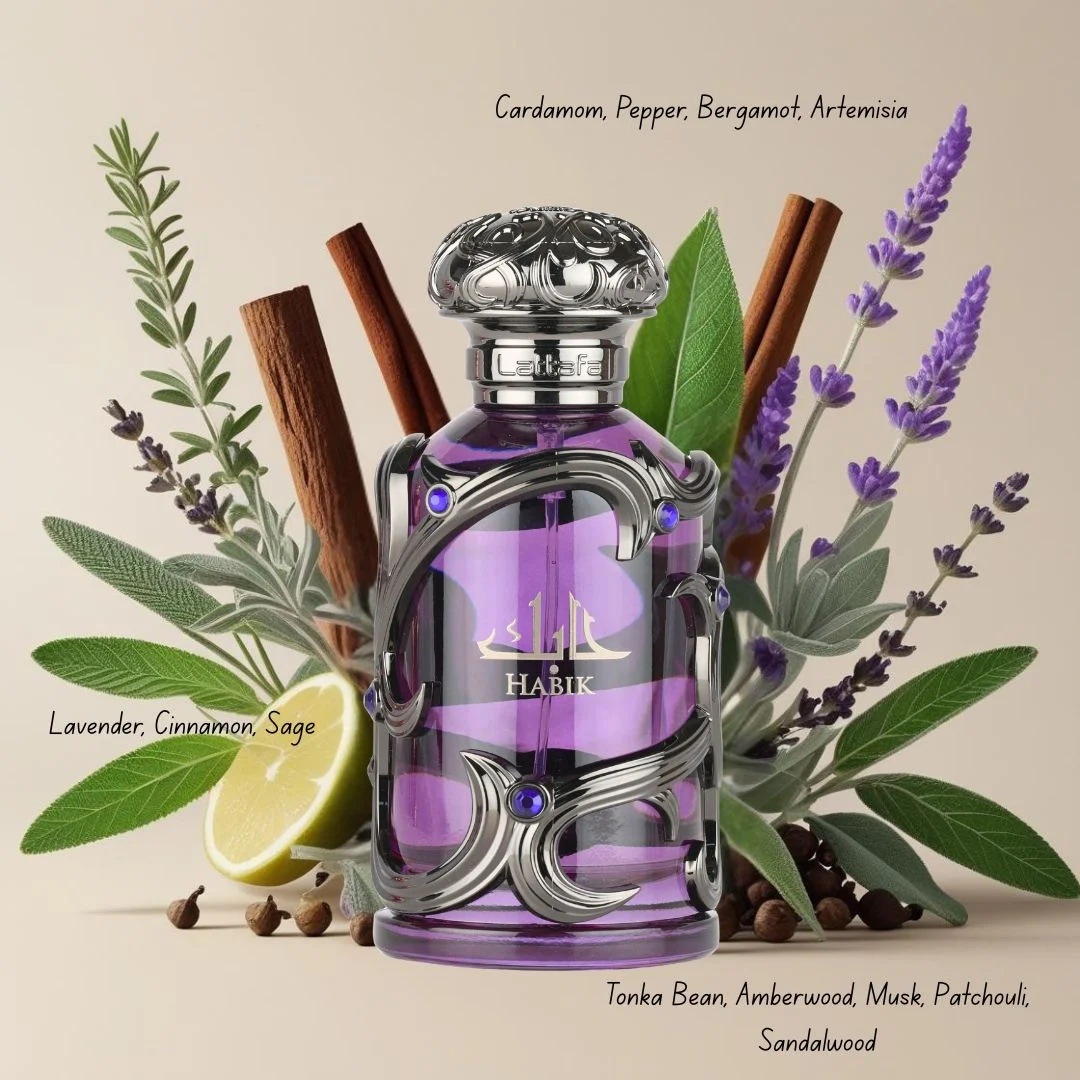 Lattafa Habik for Men – Eau de Parfum - Men – 100ml