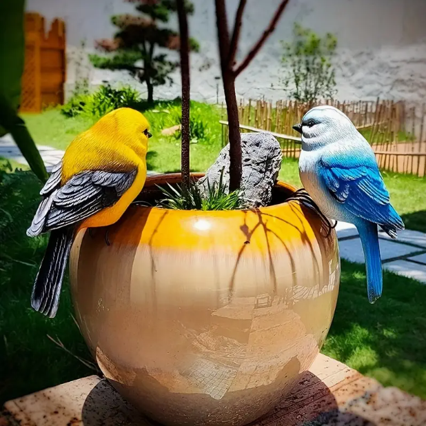 🦜Simulated bird decoration ornament