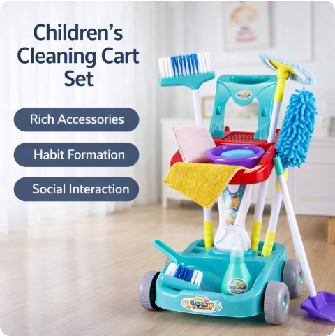 🔥🔥Playhouse toy cleaning set