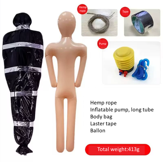 Horror prop inflatable dummy corpse