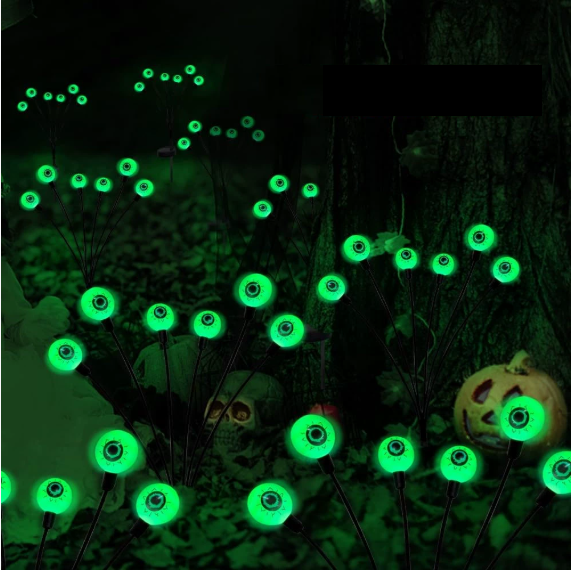 Halloween Solar String Lights Eyeball Lights