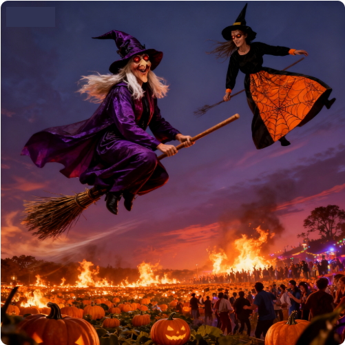 🔥Halloween Scar Scream Witch🎃