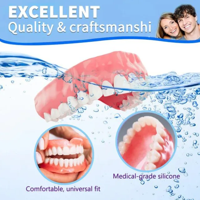 🔥Tshophybrand- Custom-Fit Functional Dentures —  Up to 70% OFF for a More Confident Smile!