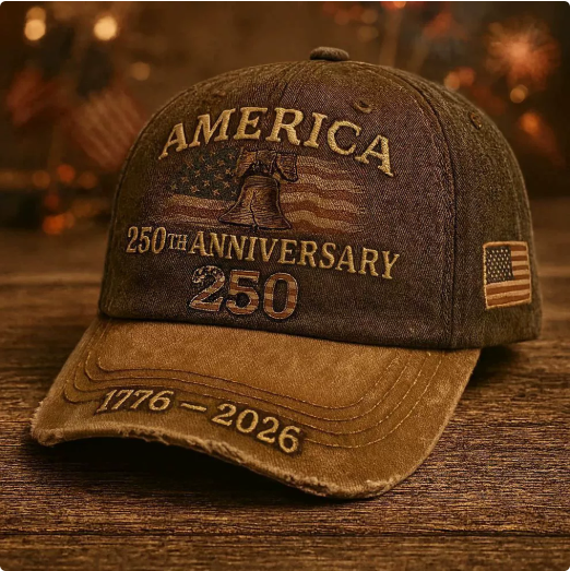 🎖Embroidery Craft US 250th Anniversary Cap