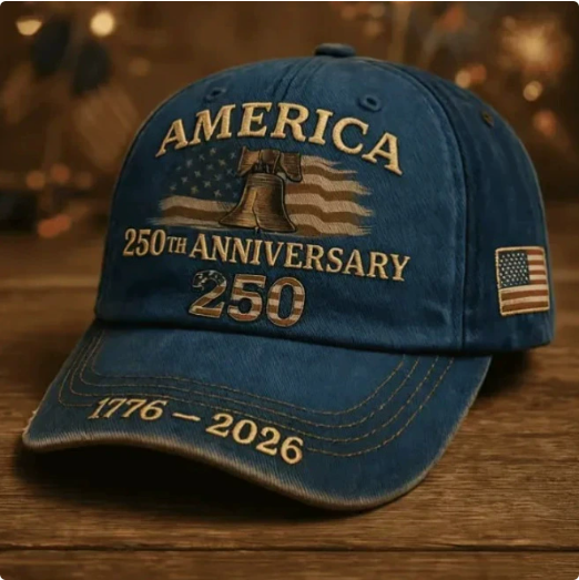 🎖Embroidery Craft US 250th Anniversary Cap