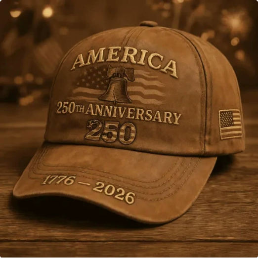 🎖Embroidery Craft US 250th Anniversary Cap