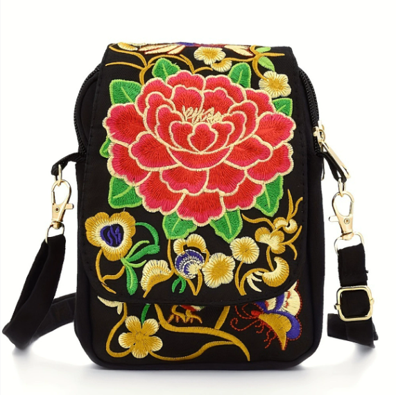 Ethnic embroidered bag