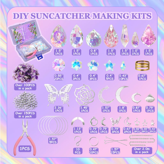 DIY Crystal Sun Catcher