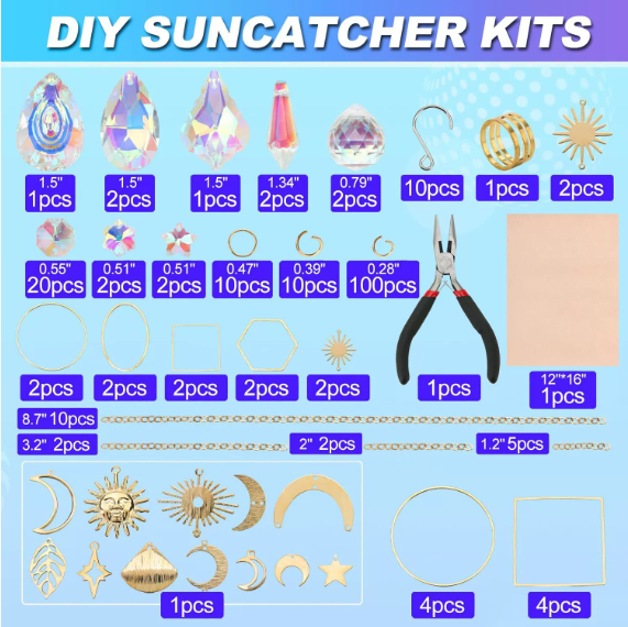 DIY craft materials Crystal star craft