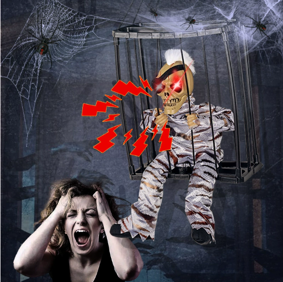 Halloween Prisoner Cage Ghost
