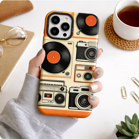 📷Retro sound phone case