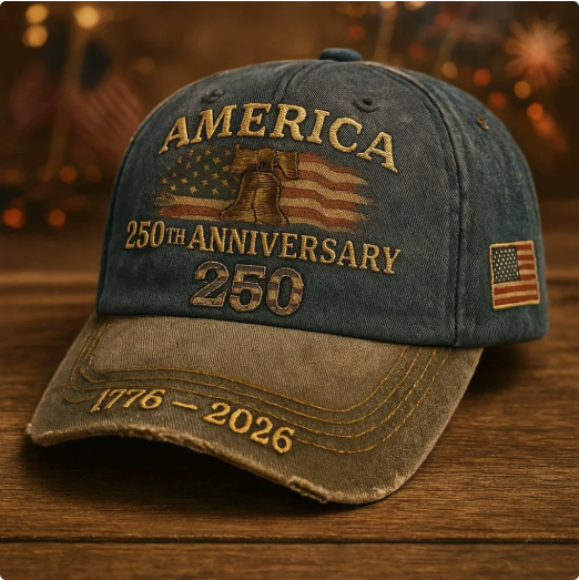 🎖Embroidery Craft US 250th Anniversary Cap