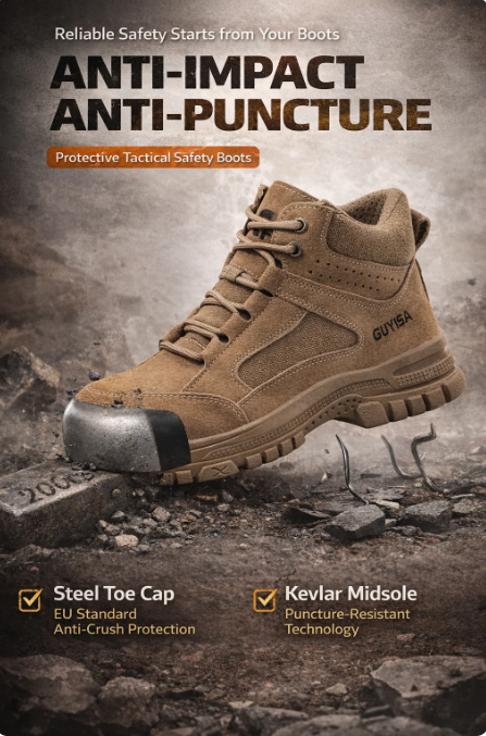 🎁Protective Tactical Safety Boots