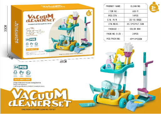 🔥🔥Playhouse toy cleaning set