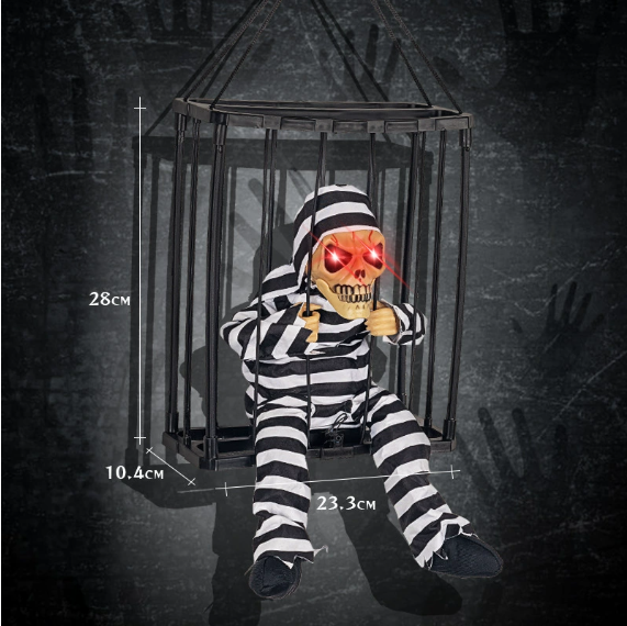 Halloween Prisoner Cage Ghost