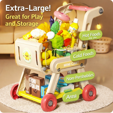 🎈Children's Shopping Cart Set