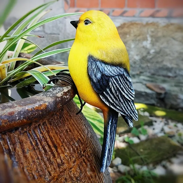 🦜Simulated bird decoration ornament