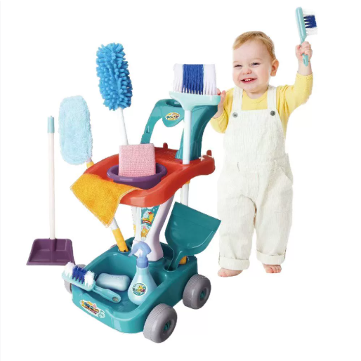🔥🔥Playhouse toy cleaning set