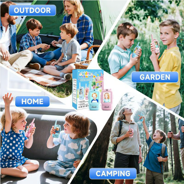 💐👶TalkPlay Video Walkie Communication Set (2)
