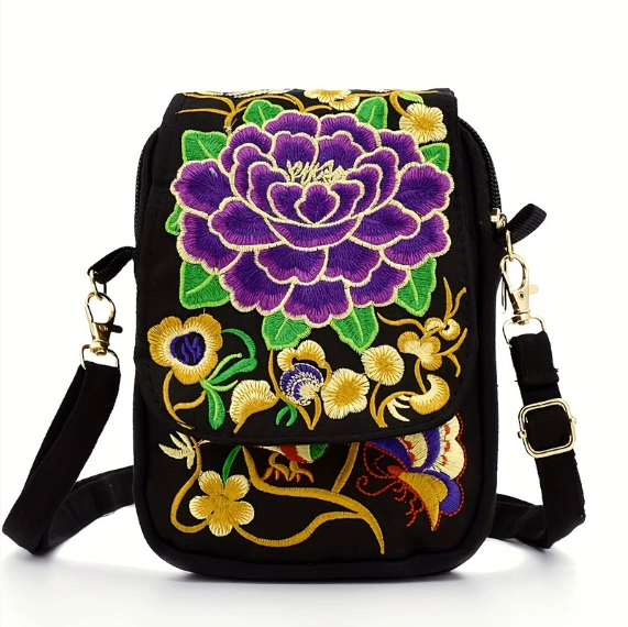 Ethnic embroidered bag